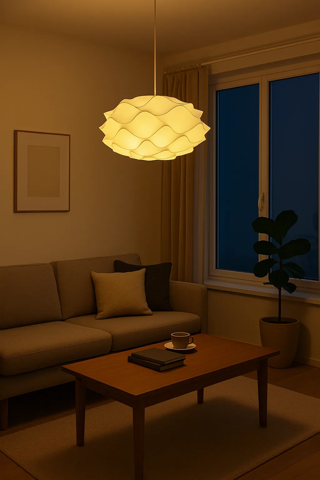 Minimalist ağ çilçıraq KT9321-50