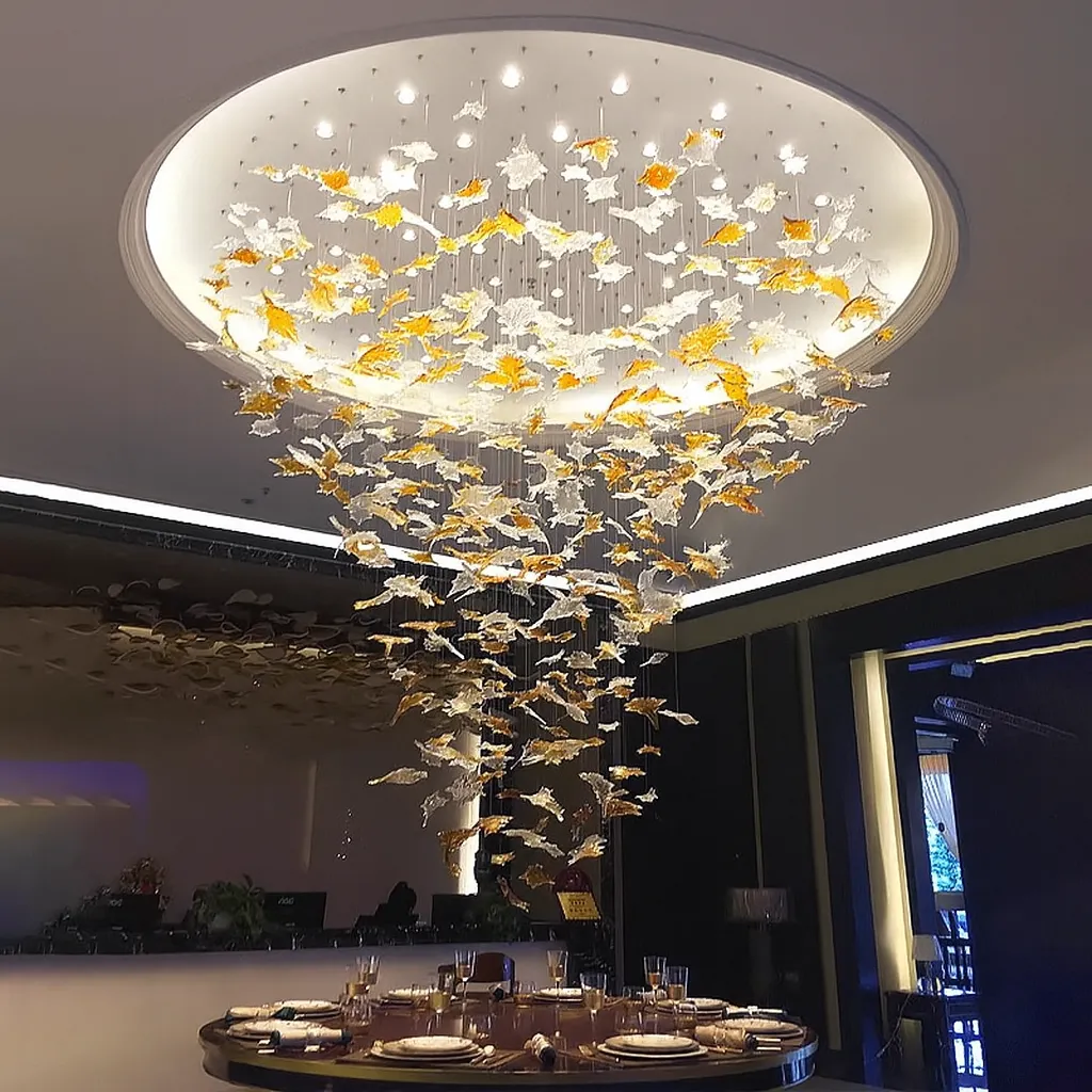 Yarpaq daş-şüşə dekor hissəsi CM002A