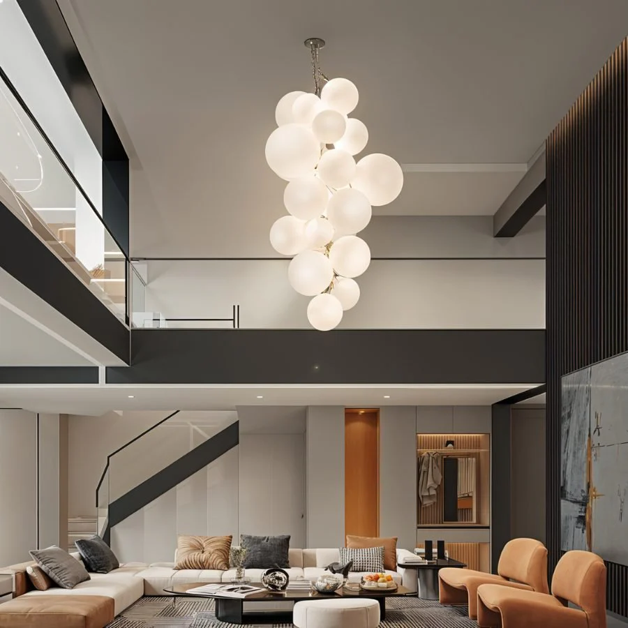 Ağ üzüm formalı çilçıraq KT-0507